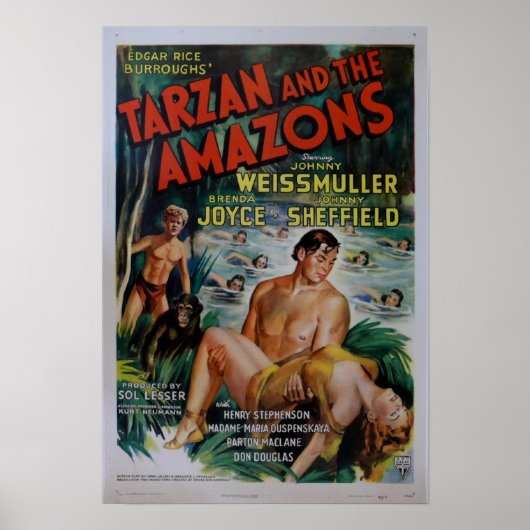  Tarzan Movie Poster (Voorkant)