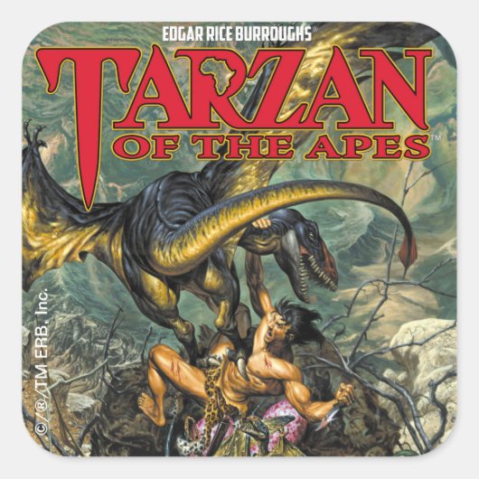 Tarzan of the Apes™ 3-inch Sticker (Set of 6) (Voorkant)