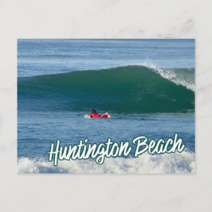 Tarzan The SurfMan Huntington Beach Surfen Briefkaart
