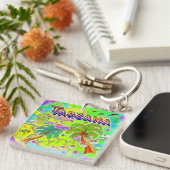 Tarzana Mind Focus Sleutelhanger (Voorkant Rechts)