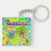 Tarzana Mind Focus Sleutelhanger (Achterkant)