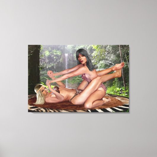 TARZANA ORDY SCISSORS #1 CANVAS AFDRUK (Voorkant)