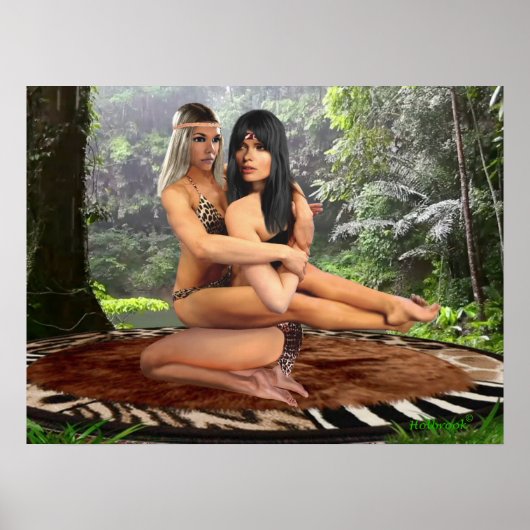 TARZANA SCHAREN LUANA #3 POSTER (Voorkant)