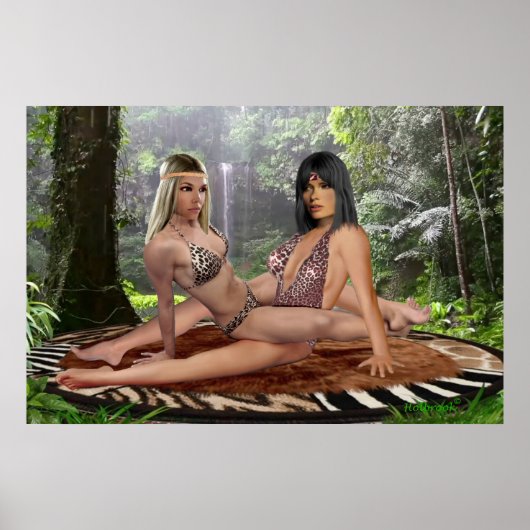 TARZANA SCISSORS LUANA #2 POSTER (Voorkant)