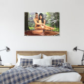 TARZANA SCISSORS LUANA #3 CANVAS AFDRUK (Insitu (Slaapkamer))