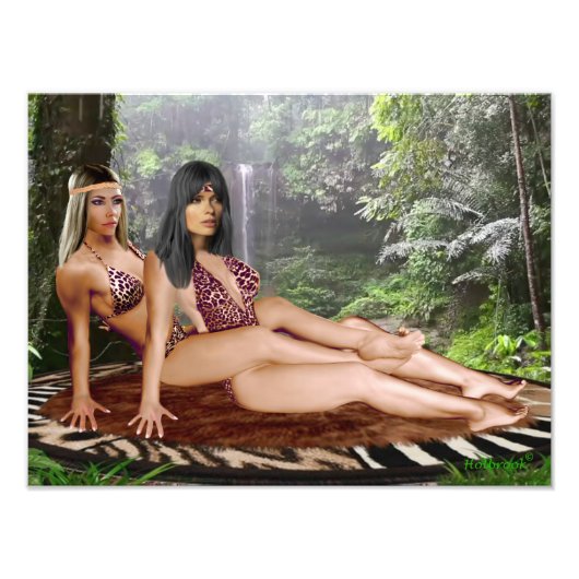 TARZANA SCISSORS LUANA #4 FOTO AFDRUK (Voorkant)