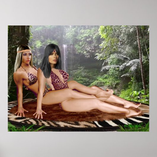 TARZANA SCISSORS LUANA #4 POSTER (Voorkant)