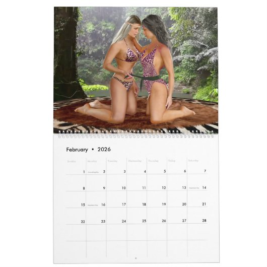 TARZANA VAN HET VERBODEN OERWOUD KALENDER (Feb 2026)