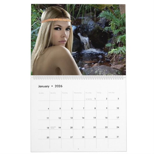 TARZANA VAN HET VERBODEN OERWOUD KALENDER (Jan 2026)