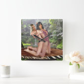 TARZANA'S VOLLEDIGE NELSON VIERKANTE KLOK (Huis)