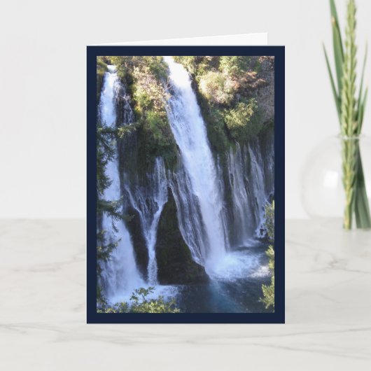 Tarzan's Waterval - Lied van de Zon. 8:7 Wenskaart Kaart (Voorkant)