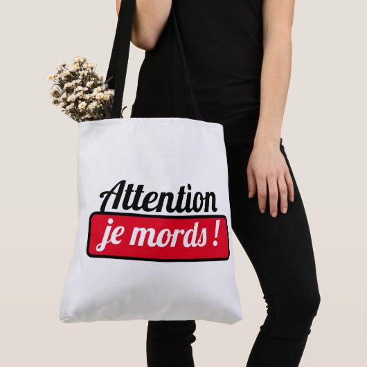 Tas Allesomvattend Let op ik bijt ! (Dichtbij)