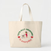 Tas-ally Crushing It - Motivatie Canvas tas (Voorkant)