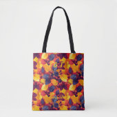 Tas 'Berry Bliss' met herfstbladeren en bessen (Voorkant)