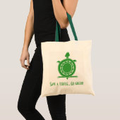 Tas - bespaar een schildpad (Voorkant (product))