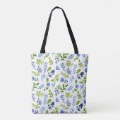 Tas Blauw en groen afdrukken (Achterkant)