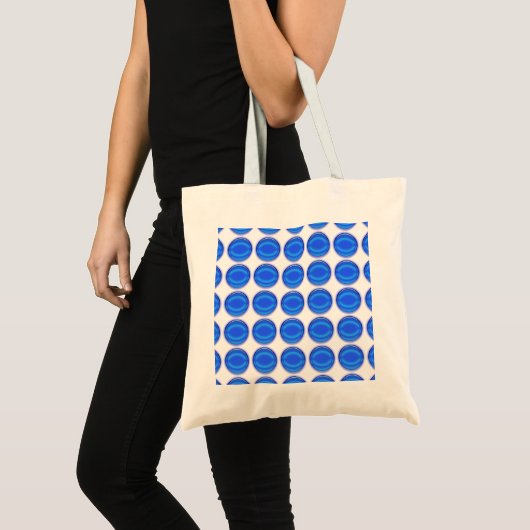 Tas - Blauwe stippen (Voorkant (product))