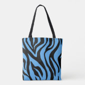 Tas blauwe tijger Mode (Achterkant)