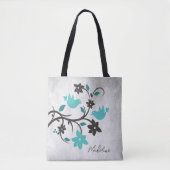 Tas blauwgroen vederwild (Voorkant)