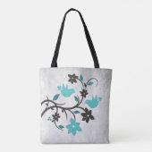 Tas blauwgroen vederwild (Achterkant)