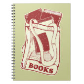 Tas boeken die ik graag lees notitieboek (Voorkant)