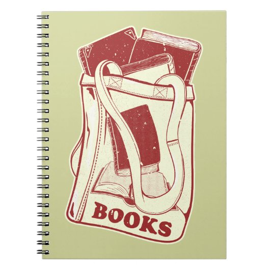 Tas boeken die ik graag lees notitieboek (Voorkant)