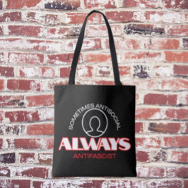 Tas-bondgenoot Antifascist: Statement Carry-All Tote Bag
