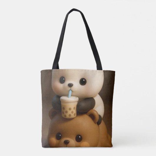 "Tas-bondgenoot Burgerlicious Tote Bag (Achterkant)