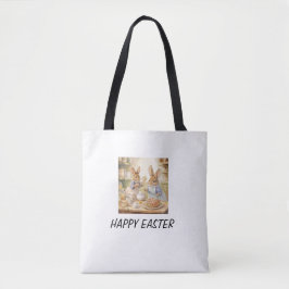 Tas/boodschappentas met paasthema tote bag