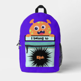 Tas Buddy Sinaasappel Monster Gepersonaliseerde Ru