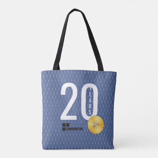 Tas cadeau voor 20 jaar voor 20-jaars gedenkdag w (Achterkant)
