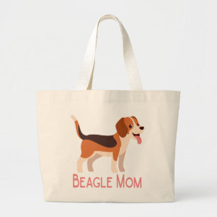 Tas Cartoon Hond Moeder Cute Beagle Boodschappentt
