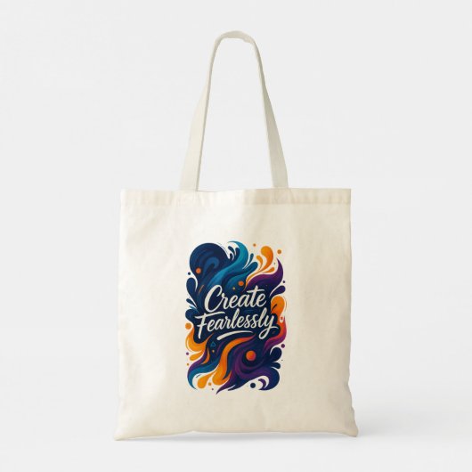 Tas 'Create Fearlessly' – Fearless Serie (Achterkant)