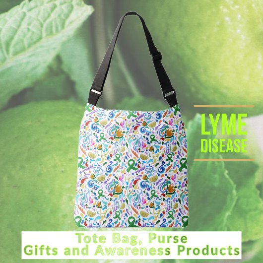 Tas Crossbody Bag Lyme Ziekte Geschenken #lyme #ba
