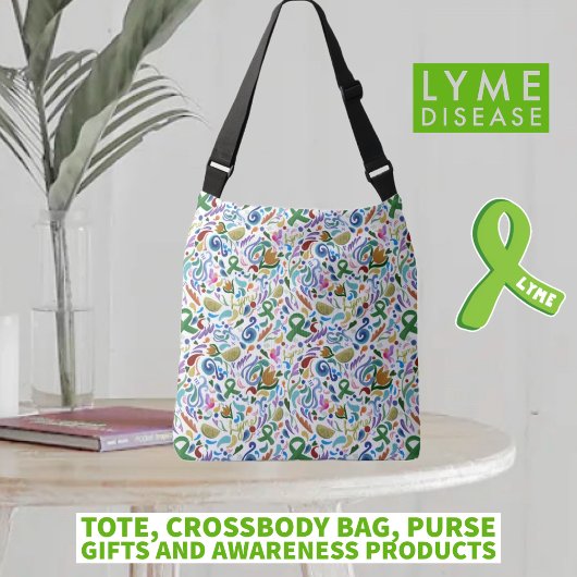Tas Crossbody Bag Lyme Ziekte Geschenken #lyme #ba