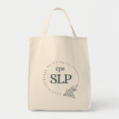 Tas - Dark Floral Logo (Voorkant)