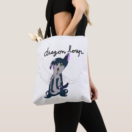 tas "Dragon-Loup" (Dichtbij)