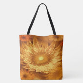 Tas Fantasy Flowers Geel (Achterkant)