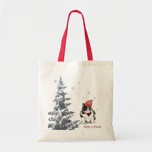 tas;  Felix, de kat in januari Tote Bag (Voorkant)