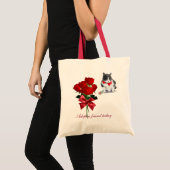 tas:  Felix, de kat, op Valentijnsdag Tote Bag (Voorkant (product))