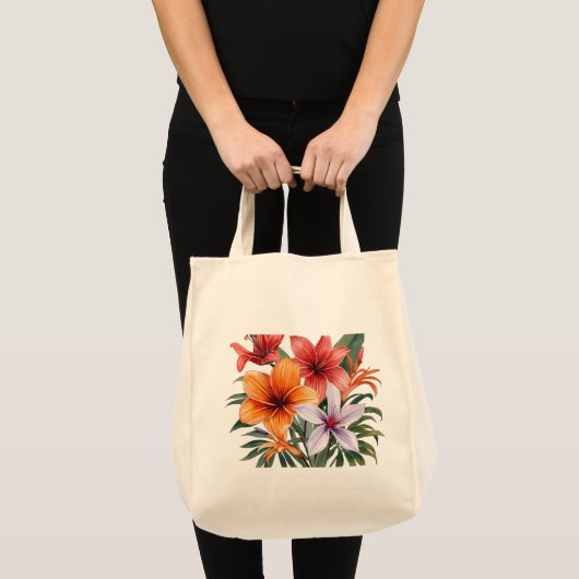 Tas Fleur exotiques (Voorkant (product))