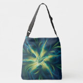 Tas Fractal Flower Blue Palette (Achterkant)