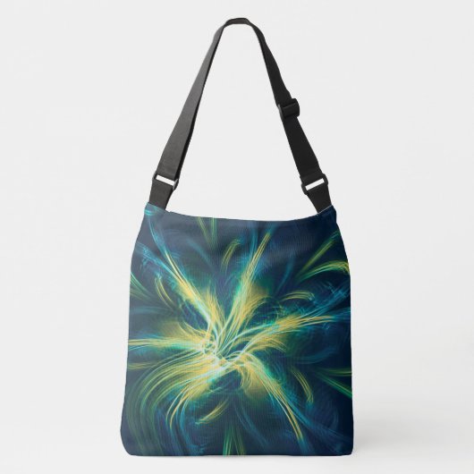 Tas Fractal Flower Blue Palette (Voorkant)