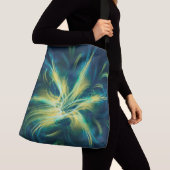 Tas Fractal Flower Blue Palette (Dichtbij)