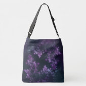 Tas Fractale bladeren Violet Glow (Achterkant)