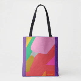 Tas Garden Riff Purple Tote
