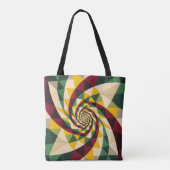 Tas-Geometrische print Tote Bag (Achterkant)
