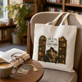 Tas 'Gewoon een meisje dat van boeken houdt' voor