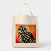 Tas/Grocery Bag - Vet Owl Design Tote Bag (Voorkant)