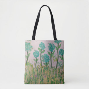 Tas Groene Floral